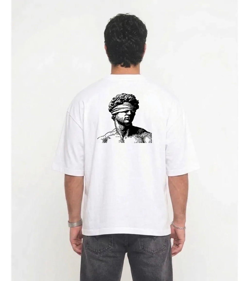 DAVID NOIR — Playera Oversize de Algodón Premium 280 GSM