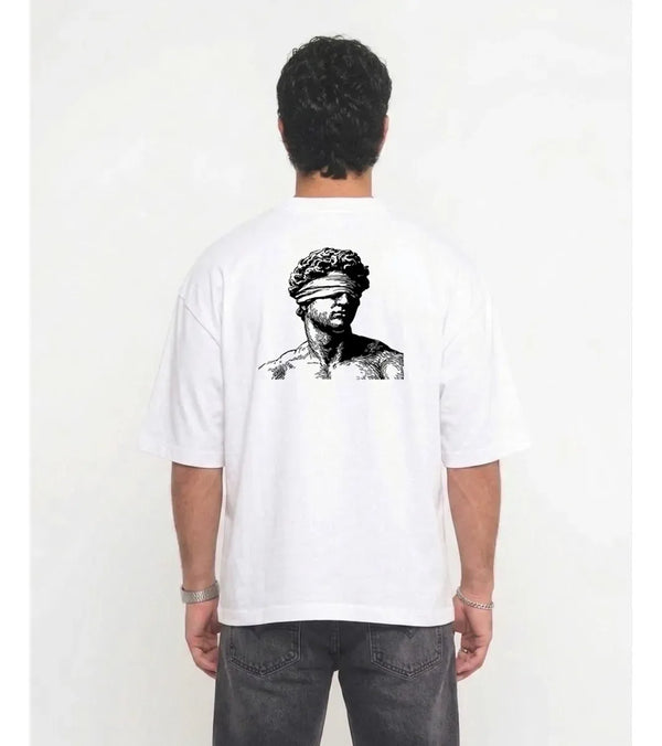 DAVID NOIR — Playera Oversize de Algodón Premium 280 GSM