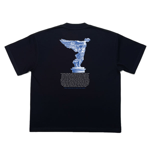 EXILES NEGRO — Playera Oversize de Algodón Premium 280 GSM