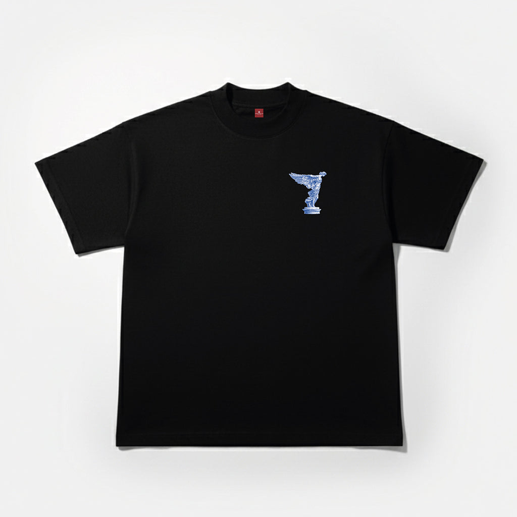 EXILES NEGRO — Playera Oversize de Algodón Premium 280 GSM