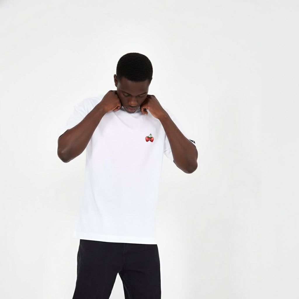 Camiseta Strawberry Jam Blanca 🍓| Oversize 280 GSM