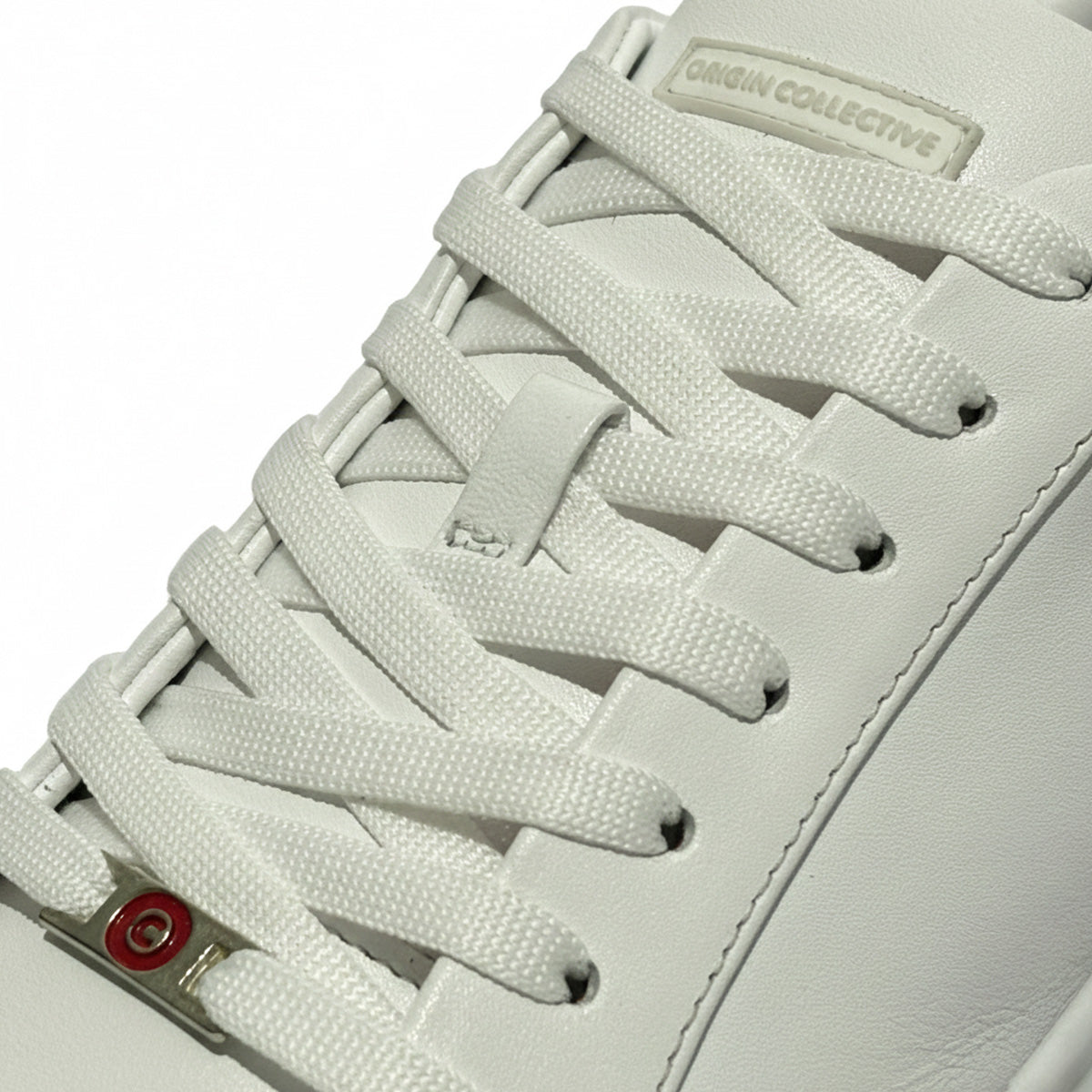 Sneakers Casuales LUMEN VERTEX Blanco Premium En Piel Con Forro De Borrego Suela Antiderrapante