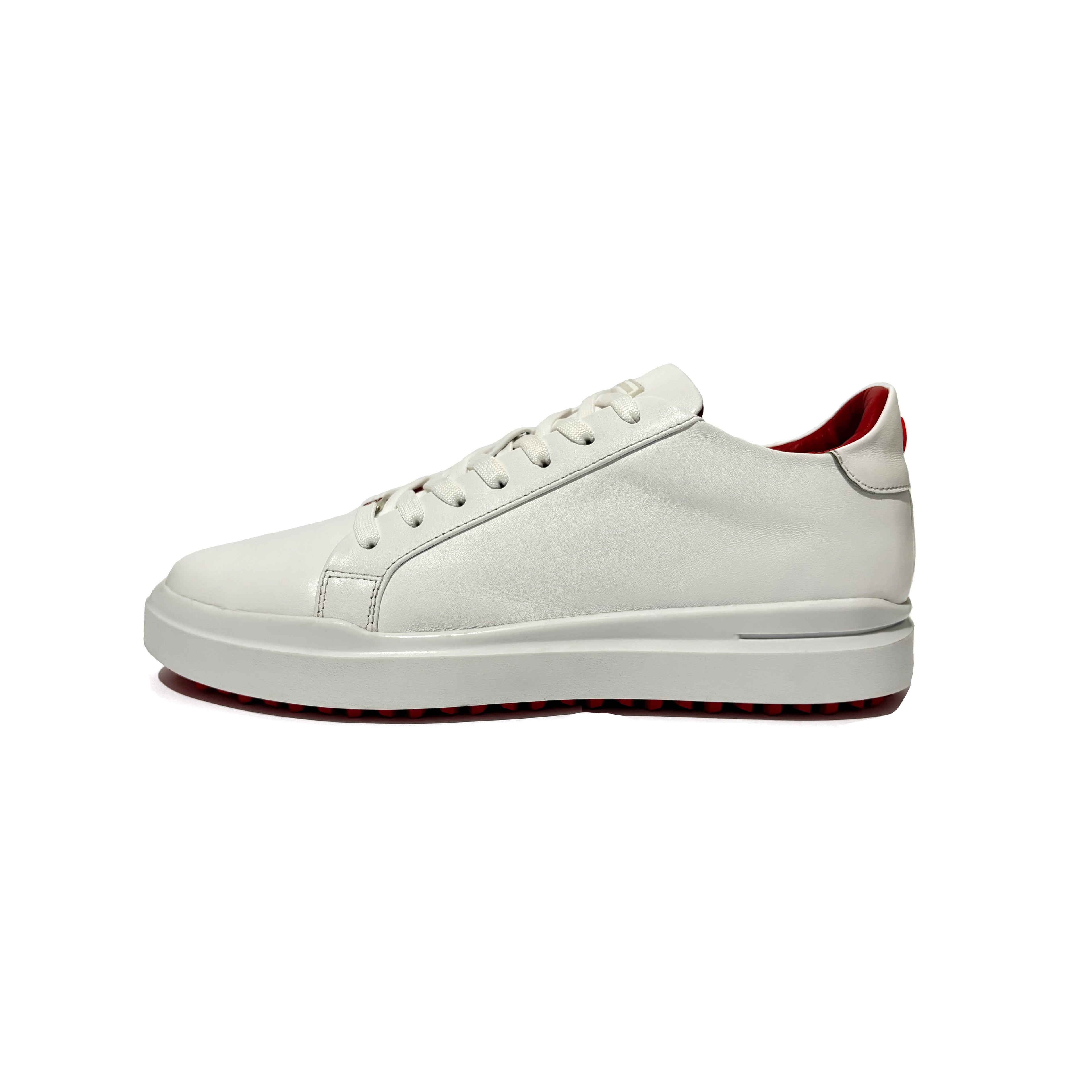 Lumen Vertex WhiteRed | Sneakers 100% Piel Borrego