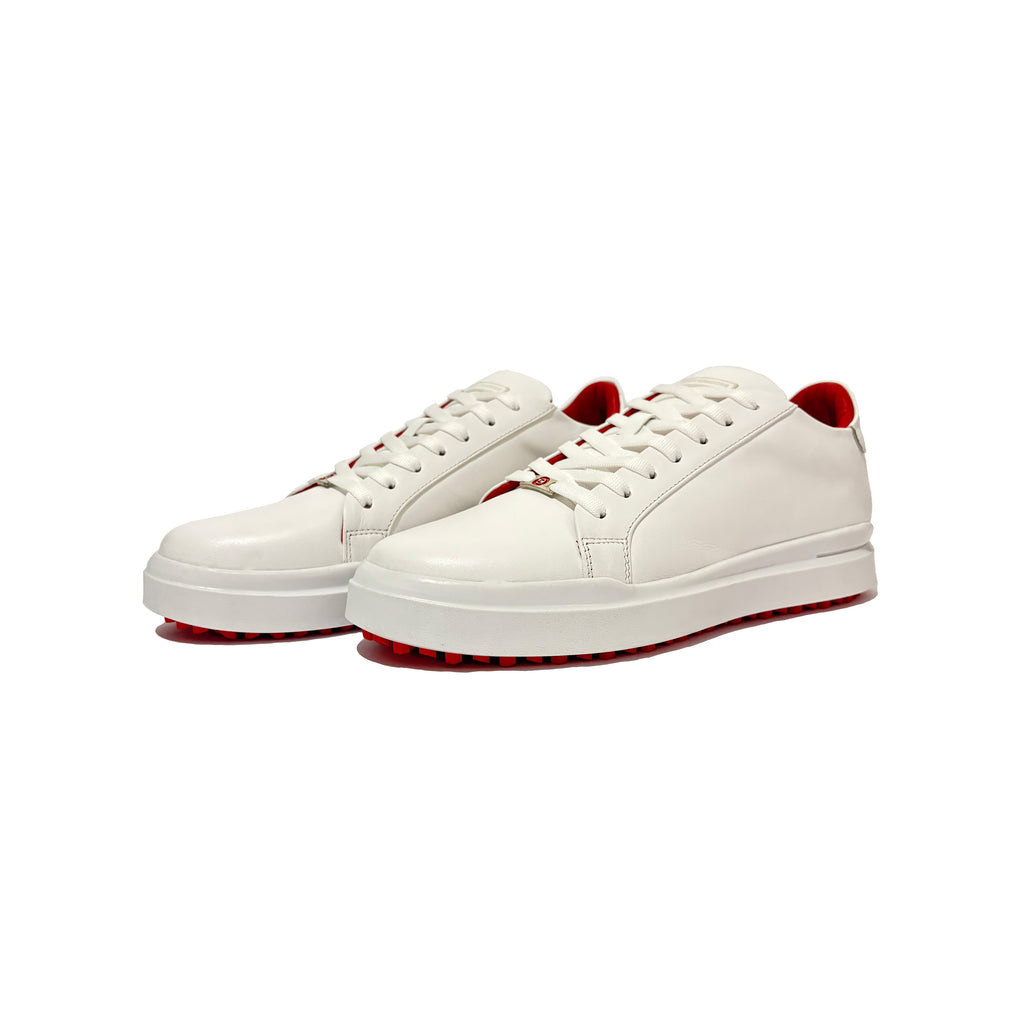 Lumen Vertex WhiteRed | Sneakers 100% Piel Borrego
