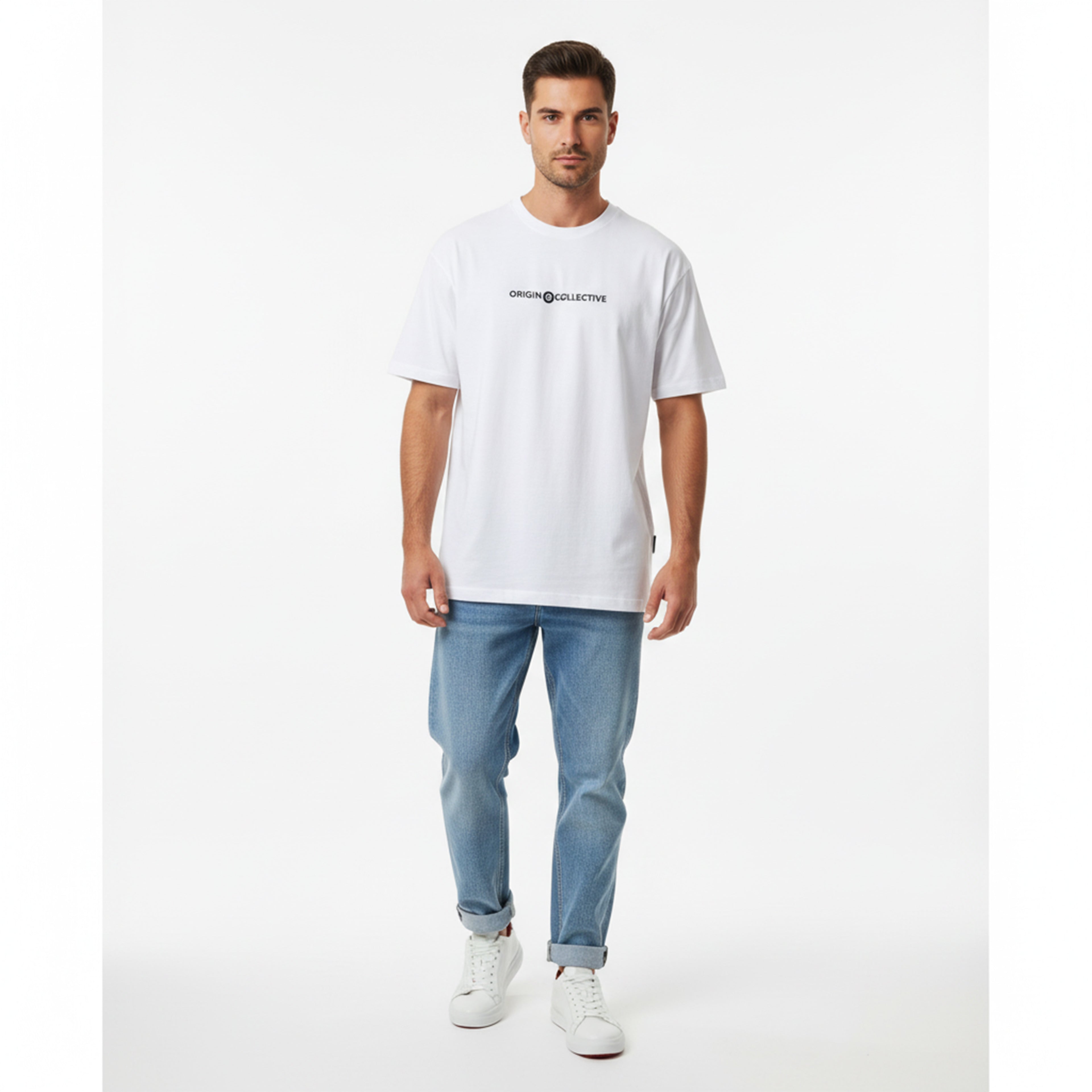 Lumen Vertex WhiteRed | Sneakers 100% Piel Borrego