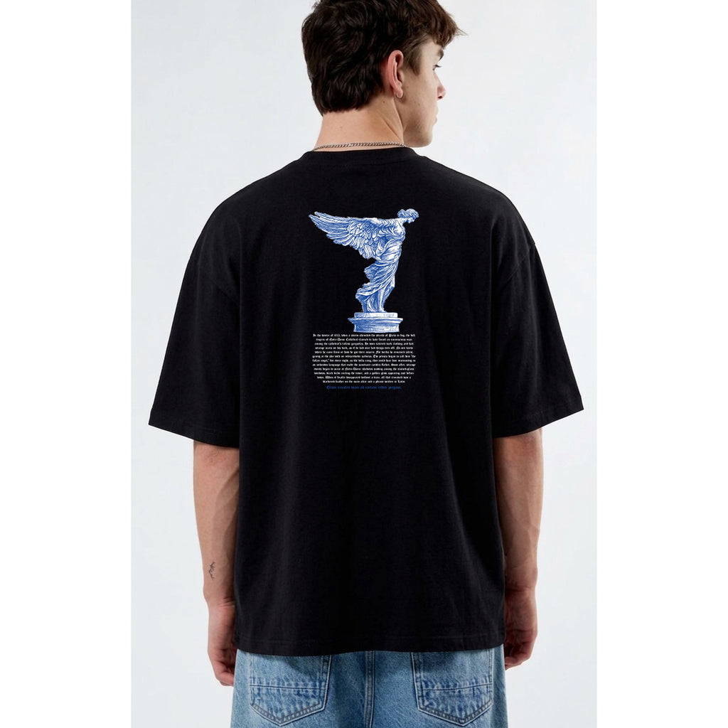 EXILES NEGRO — Playera Oversize de Algodón Premium 280 GSM