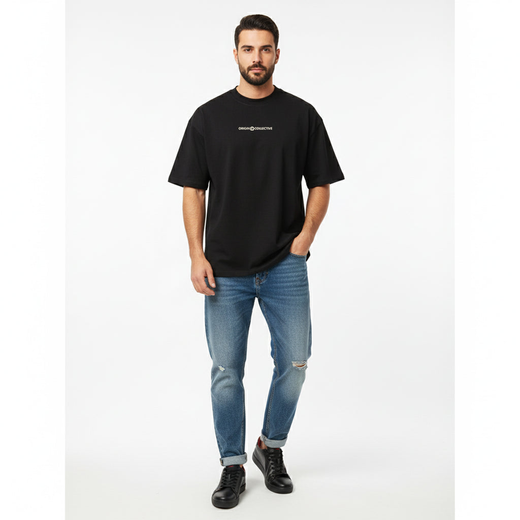 Onyx Black and Red| Sneakers 100% Piel Borrego