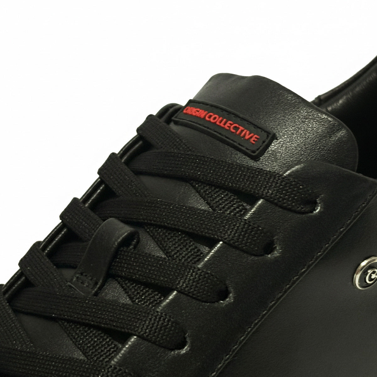 Sneakers Casuales ONYX Negro Premium En Piel Con Forro De Borrego