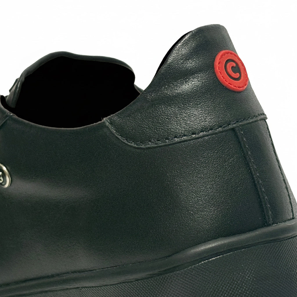 Sneakers Casuales ONYX Negro Premium En Piel Con Forro De Borrego