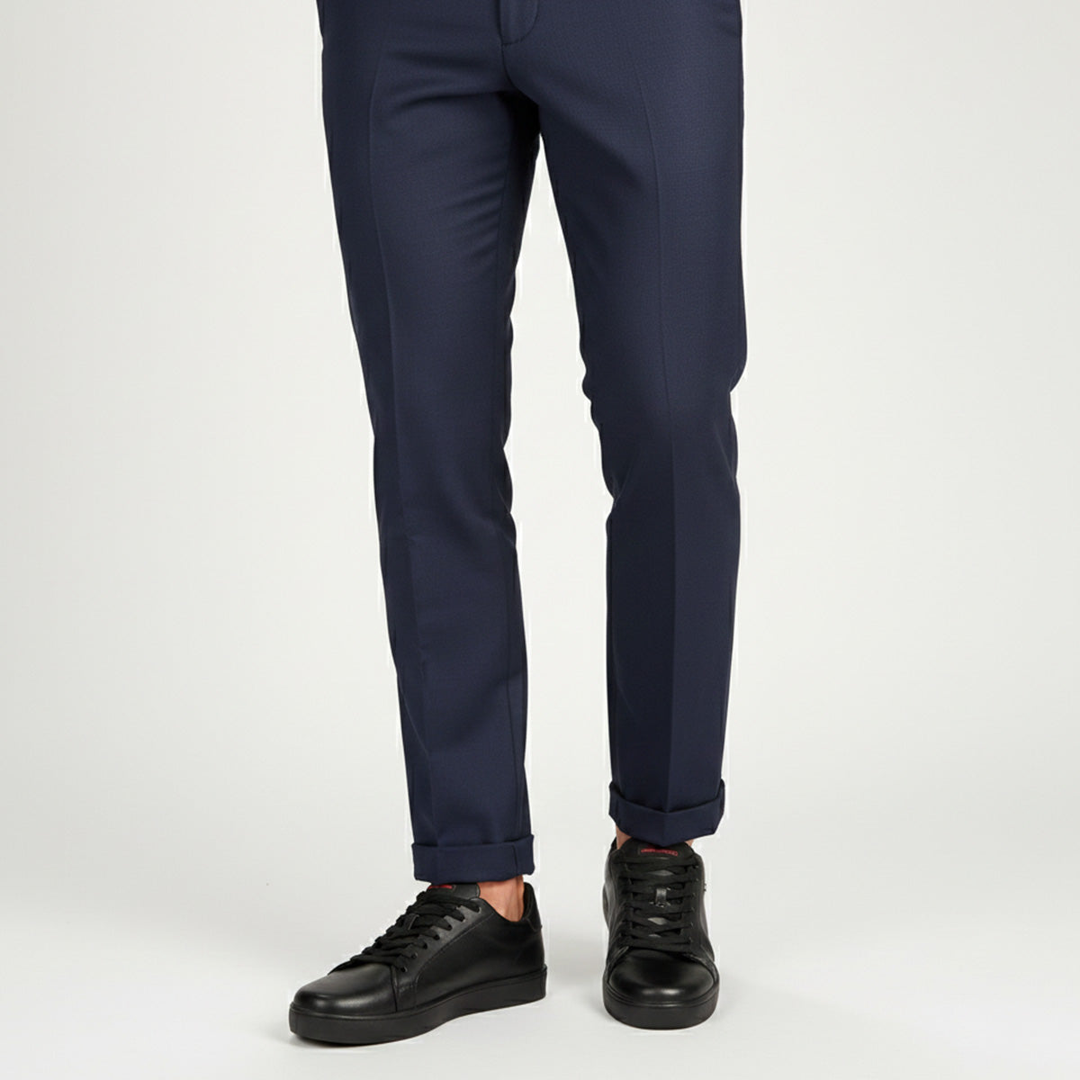 Sneakers Casuales ONYX Negro Premium En Piel Con Forro De Borrego