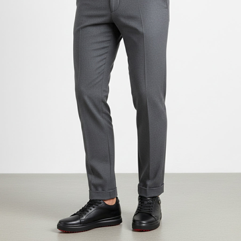 Sneaker Casual ONYX VERTEX Negro Premium En Piel Con Forro De Borrego Y Suela Con Agarre