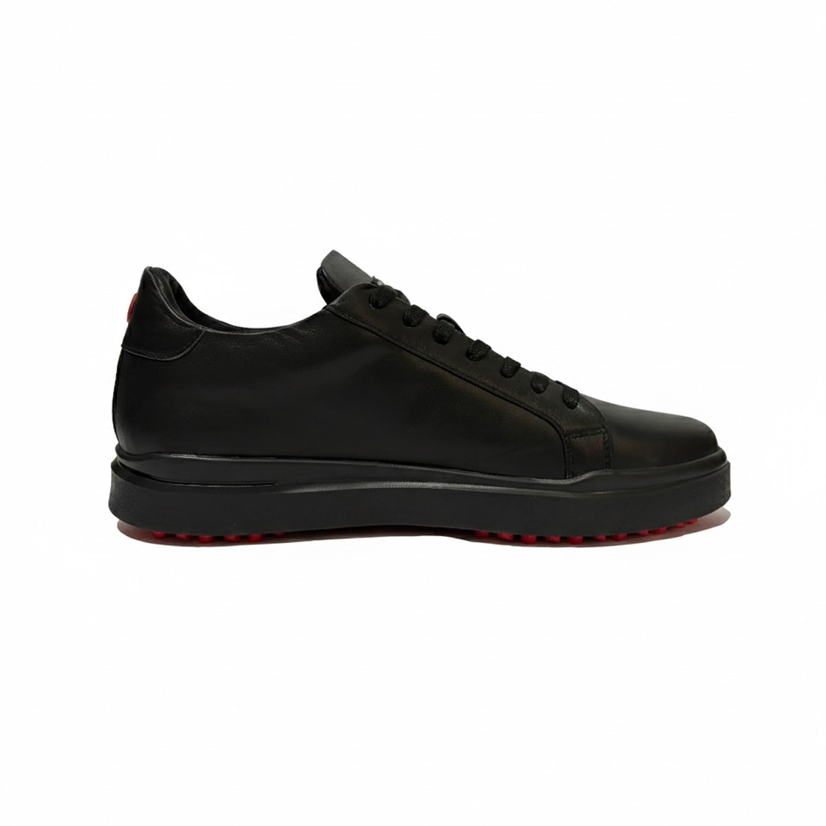 Sneaker Casual ONYX VERTEX Negro Premium En Piel Con Forro De Borrego Y Suela Con Agarre