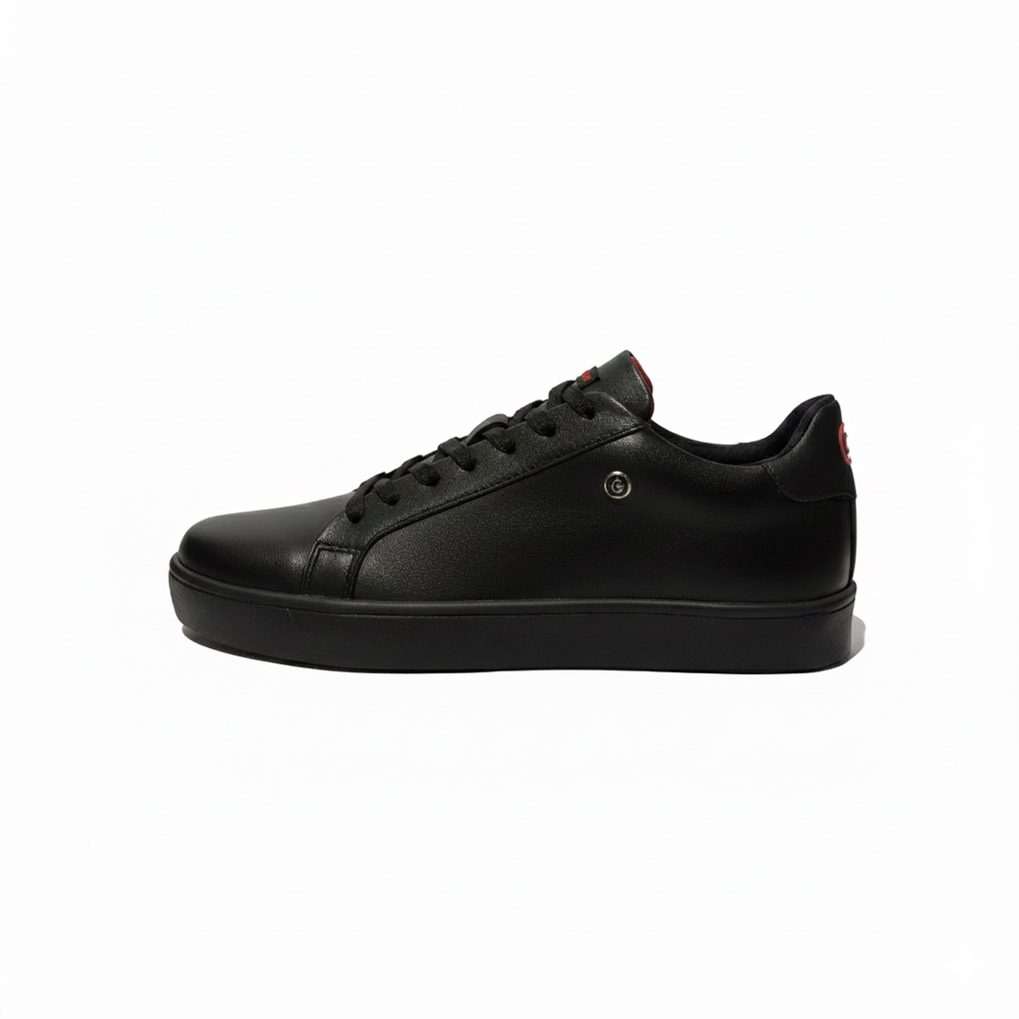 Sneakers Casuales ONYX Negro Premium En Piel Con Forro De Borrego