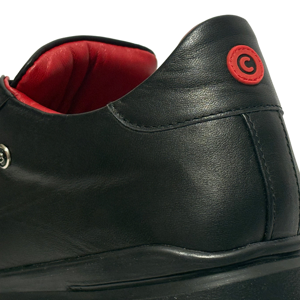 Onyx Vertex BlackRed | Sneakers 100% Piel Borrego