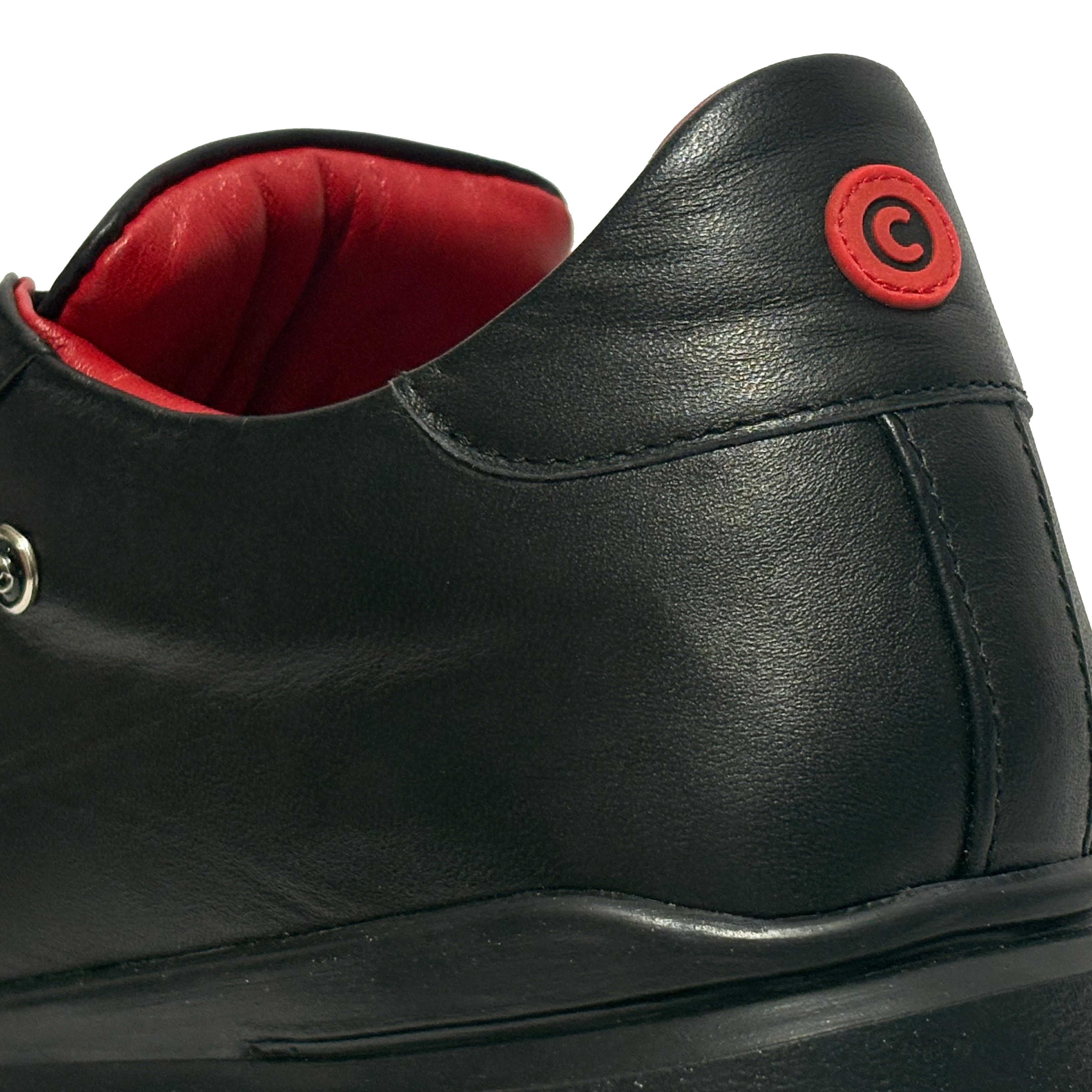 Onyx Vertex BlackRed | Sneakers 100% Piel Borrego