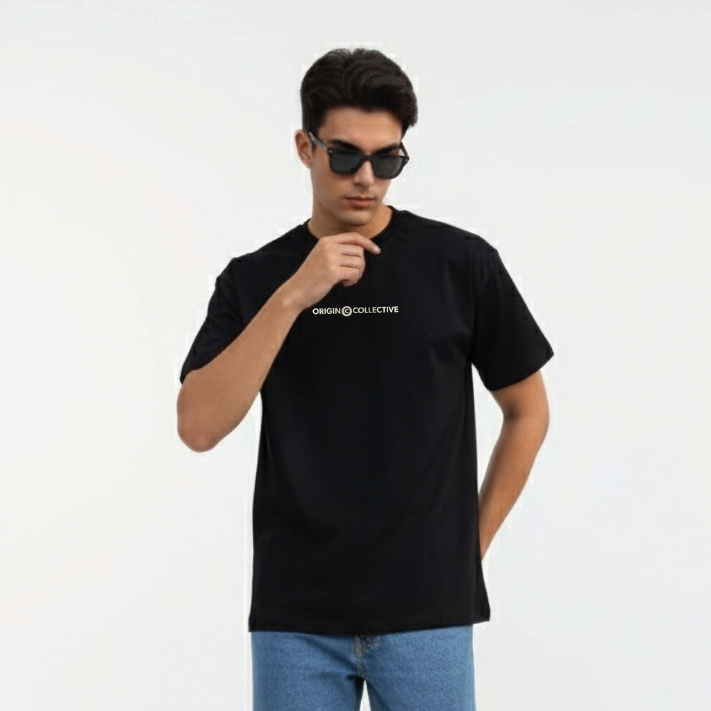 Vibes Are Expensive | Playera Oversize 280 GSM en Negro
