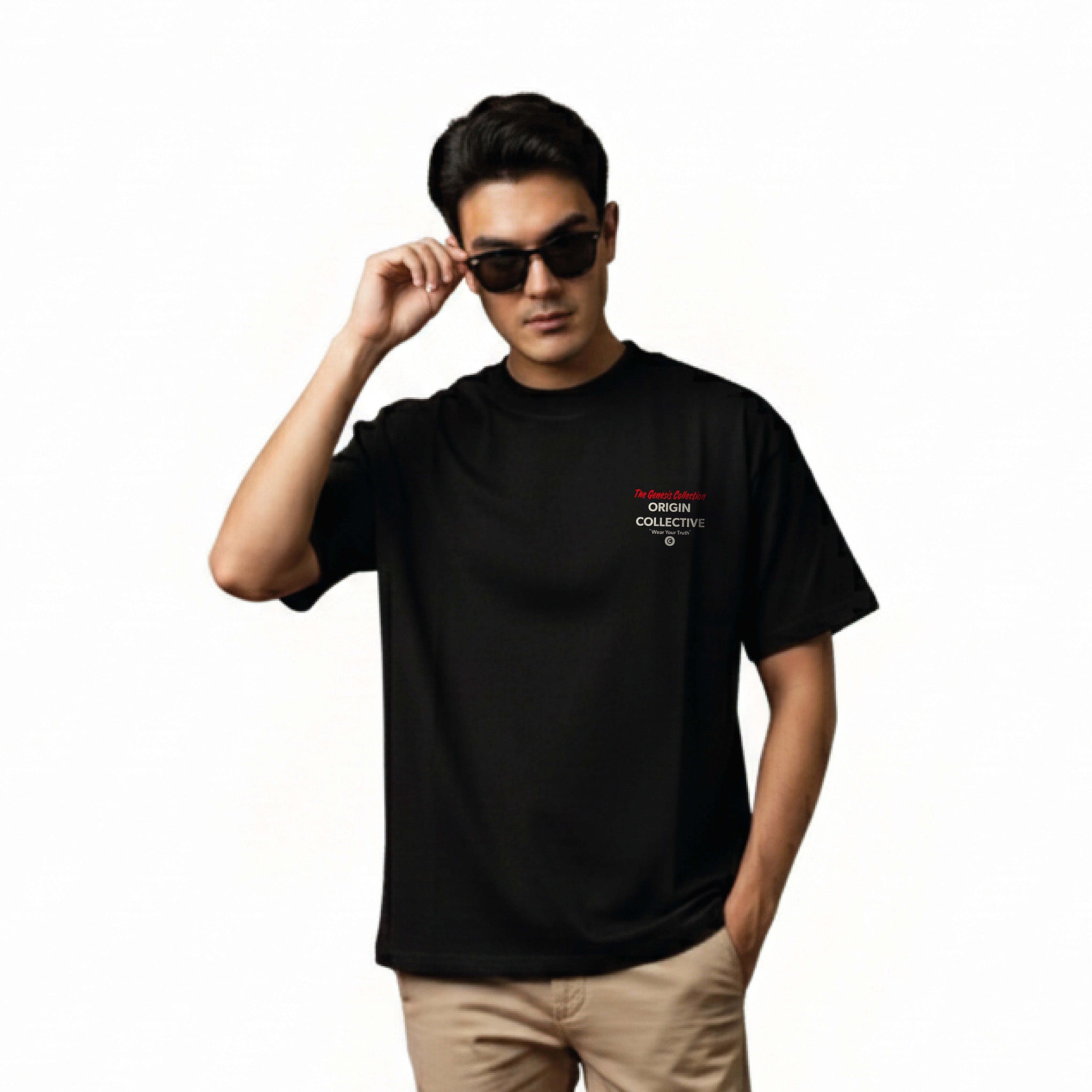 It is what it is | Playera Oversize 280 GSM en Negro