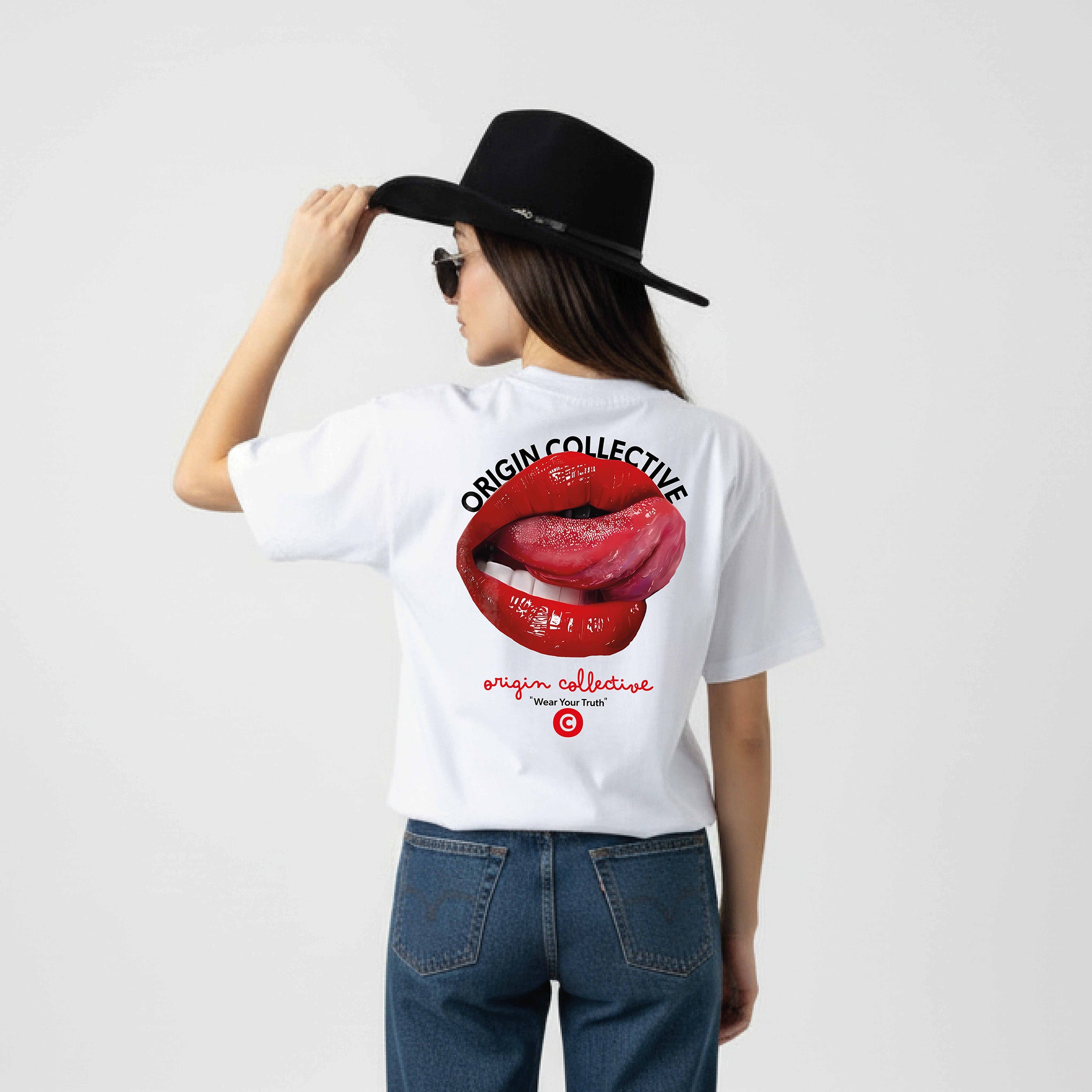 Deli | Playera Oversize 280 GSM en Blanco