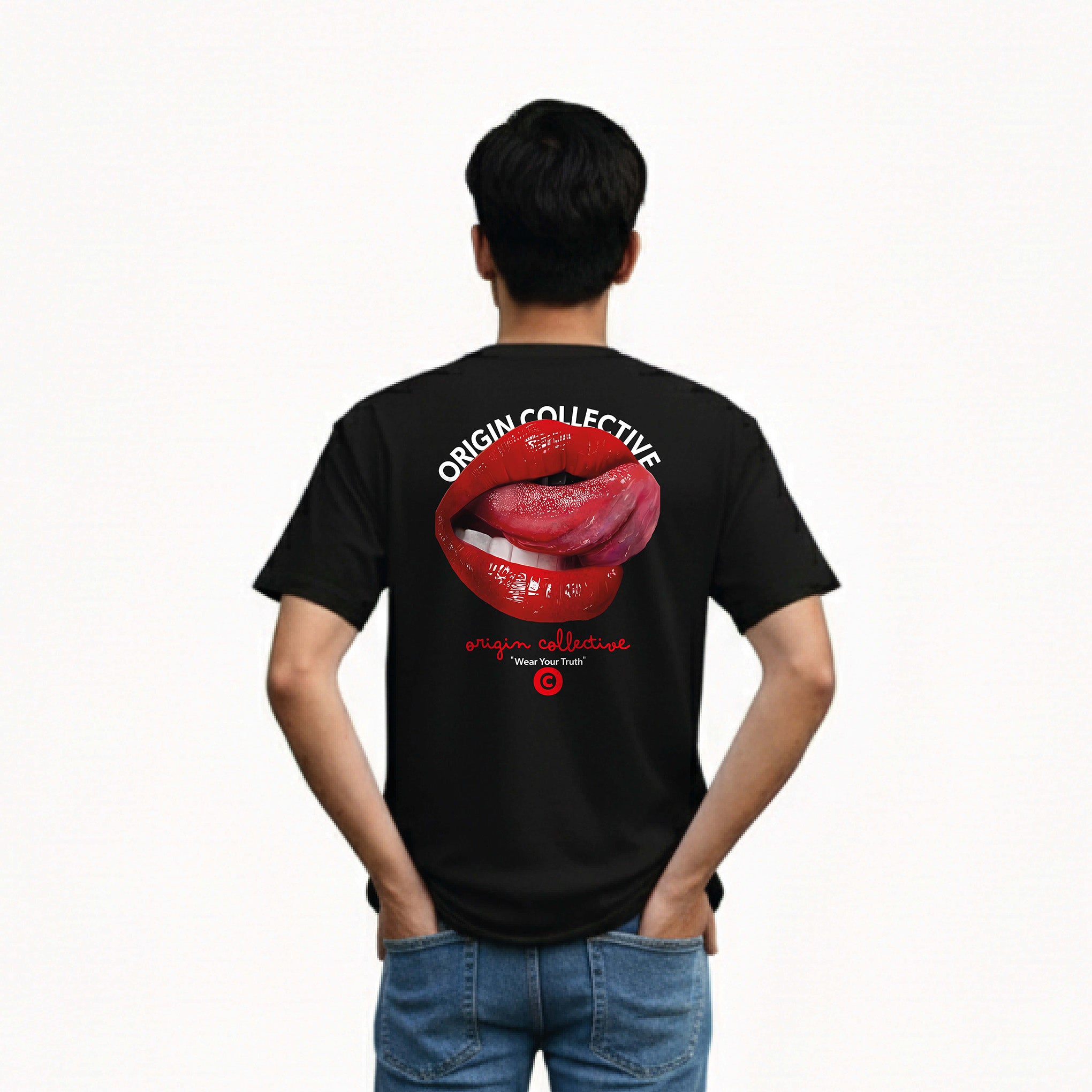 Deli | Playera Oversize 280 GSM en Negro