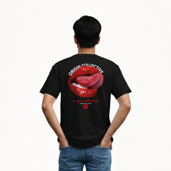 Deli | Playera Oversize 280 GSM en Negro