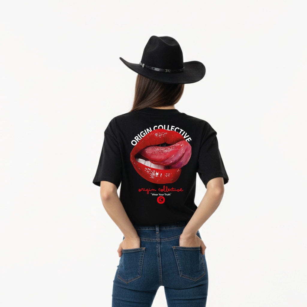 Deli | Playera Oversize 280 GSM en Negro