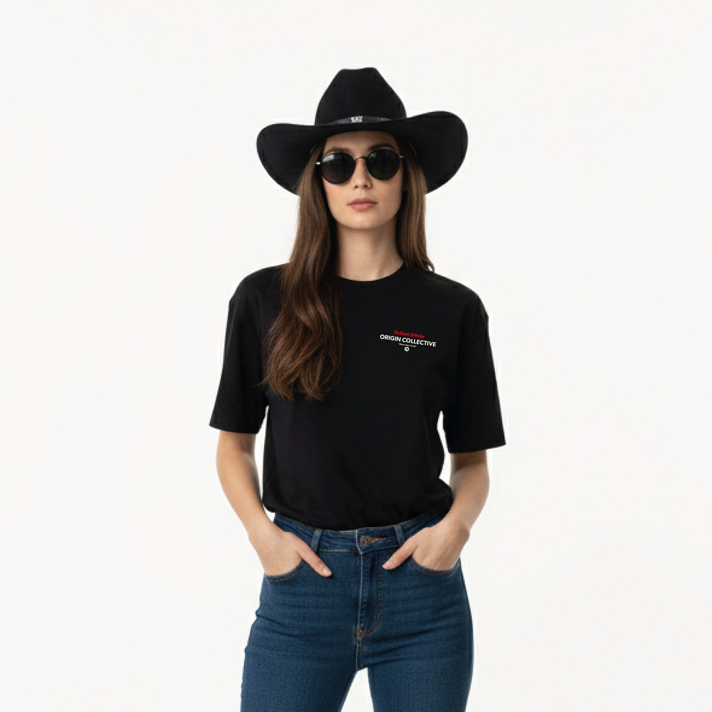 Deli | Playera Oversize 280 GSM en Negro