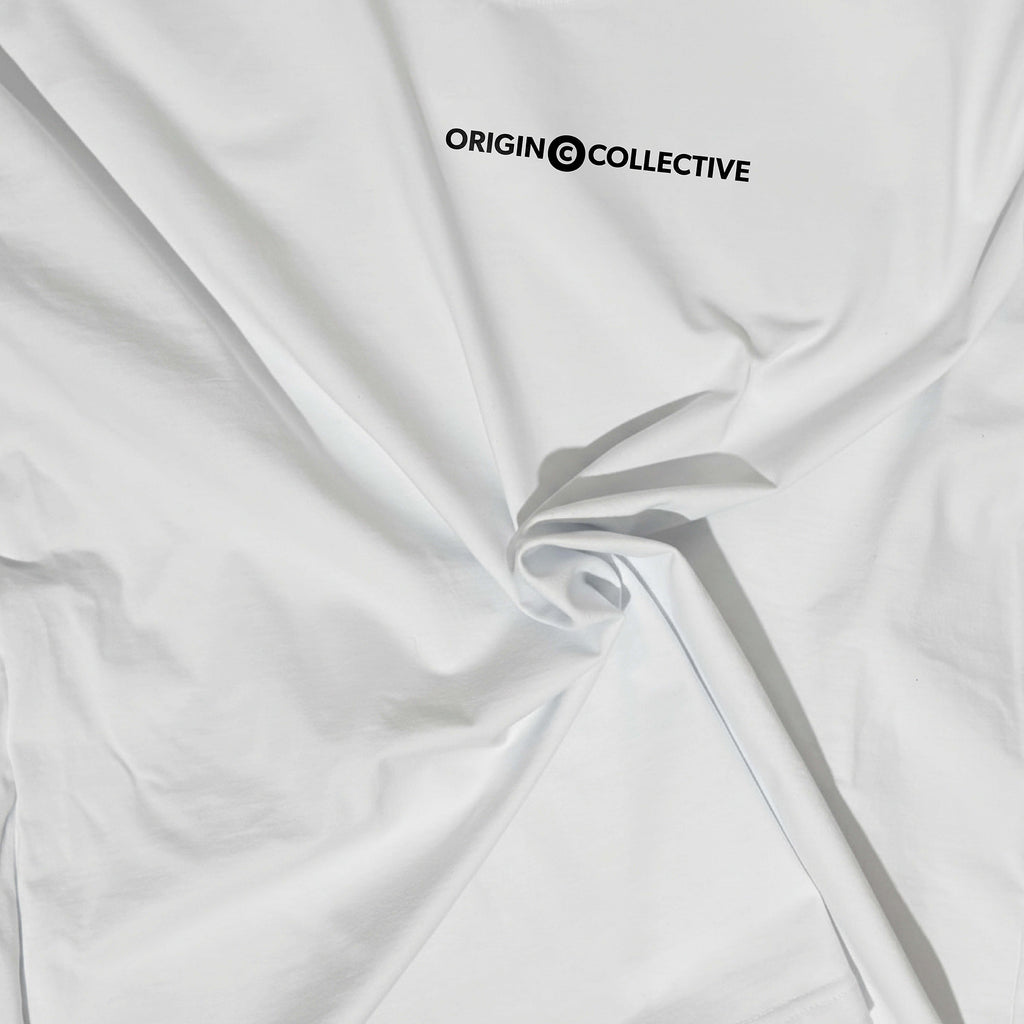 Baby Origin | Playera Oversize 280 GSM en Blanco