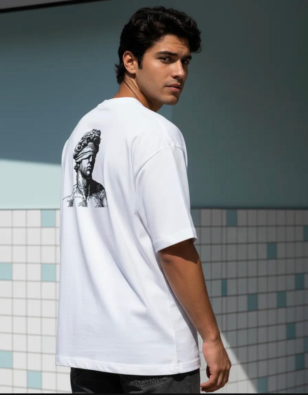 DAVID NOIR — Playera Oversize de Algodón Premium 280 GSM