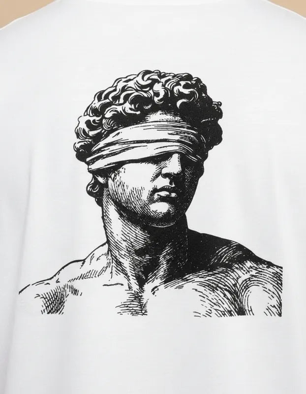 DAVID NOIR — Playera Oversize de Algodón Premium 280 GSM
